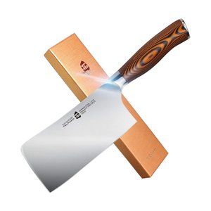 TUO Meat Cleaver 6 inch, Chinese Chopping Knife Cleaver Knives Heavy Duty NIB